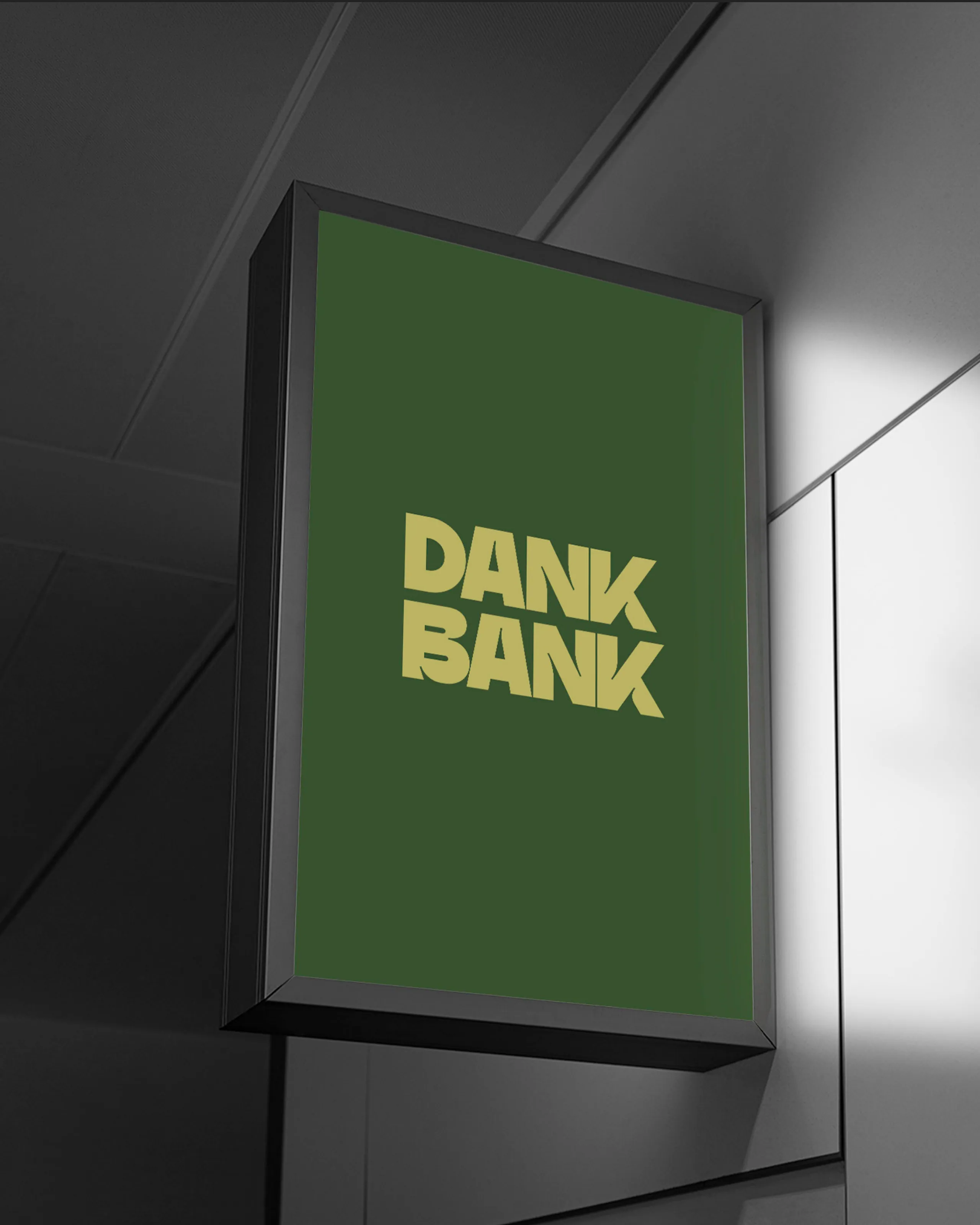 Dank Bank brand identity 1